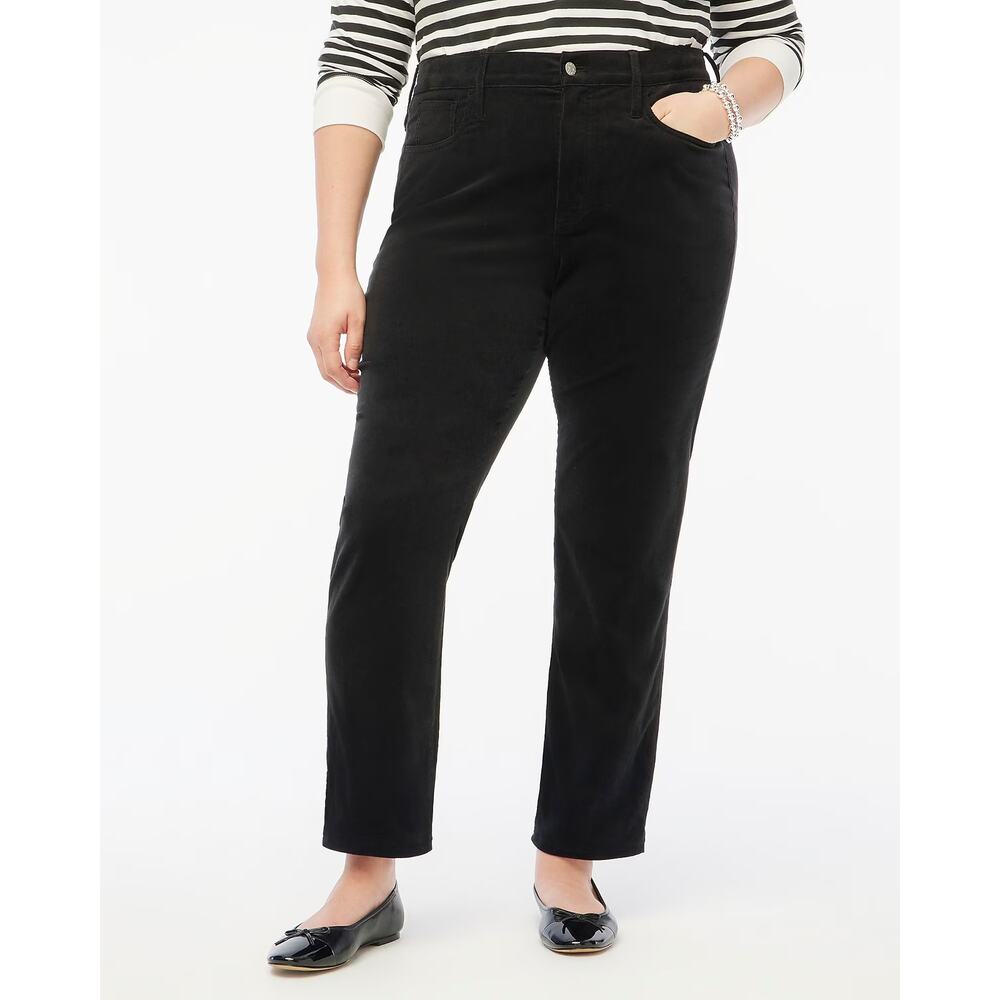 NWT J. Crew Corduroy Full-Length Essential Straight Pant Size 35